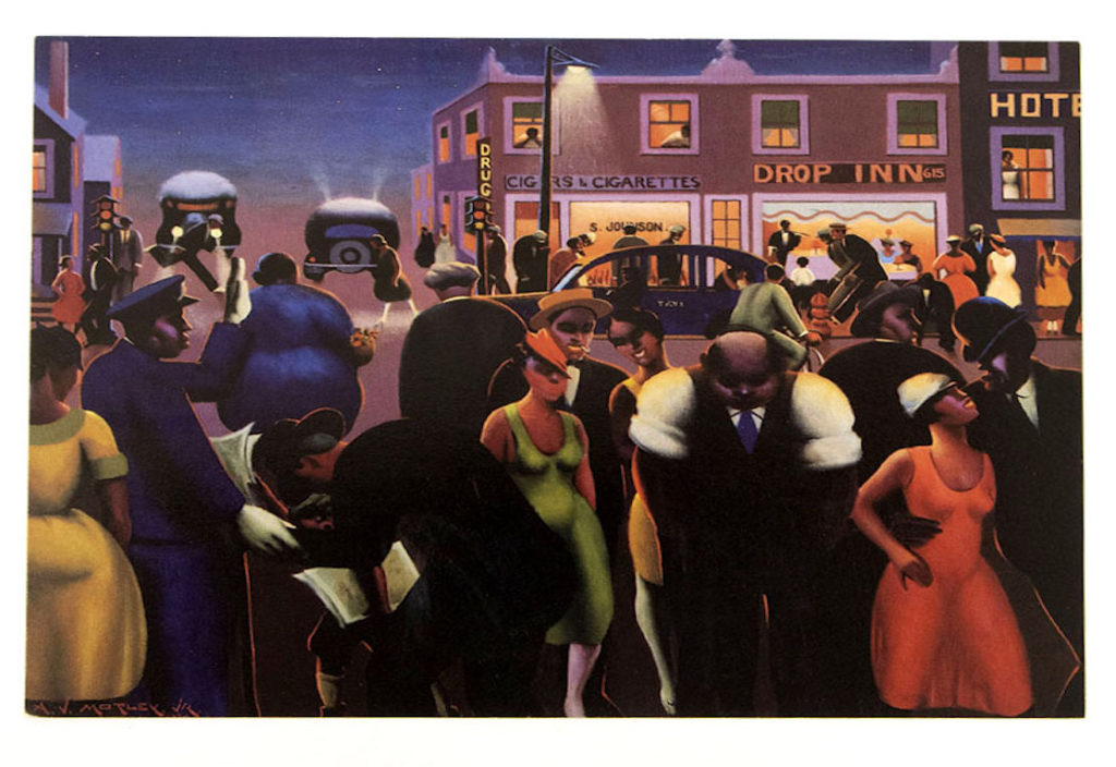 Black Belt Postcard by Archibald J. Motley, Jr. – Hampton University